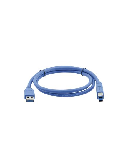 C-USB3/AB-10 USB 3.0A to B Cable, 3m, Blue, Length: 3