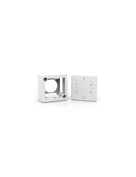 OWB-1G/EU/GB On-Wall Box, White, Plastic, 1xGang European, Version: 1 Gang EU/UK, 2 image