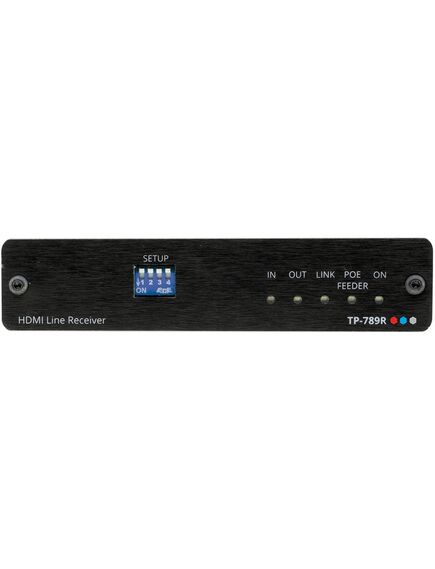 TP-789R 4K60 4:2:0 HDMI HDCP 2.2 Bidirectional PoE Receiver with RS-232 & IR over Long-Reach HDBaseT, 3 image