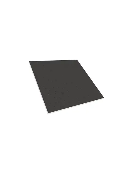 LP2-602C Acoustic Wall/Dropped Ceiling Panel, 60x60x2cm, PET, Black