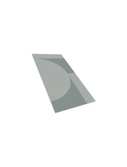 LP3-1202B Acoustic Wall/Dropped Ceiling Panel, 120x60x2cm, PET, Dark Grey