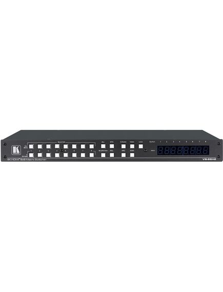 VS-88H2 8x8 4K HDR HDCP 2.2 Matrix Switcher with Digital Audio Routing, 2 image