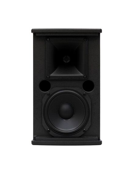 ARQIS 106iBK Wooden Wall-Mount Loudspeaker, Two Way, 6.5" Woofer, 1" Rotable HF Compressor Driver, 120W (RMS), Black, 140°x160°, Colour: Black, 3 image