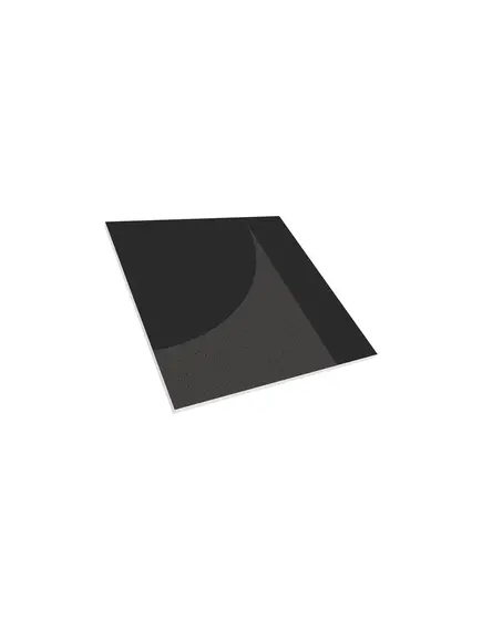 LP2-602B Acoustic Wall/Dropped Ceiling Panel, 60x60x2cm, PET, Black