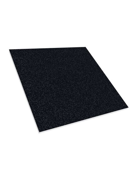 NOISE2-602A Acoustic Wall/Dropped Ceiling Panel, 60x60x2cm, PET, Black