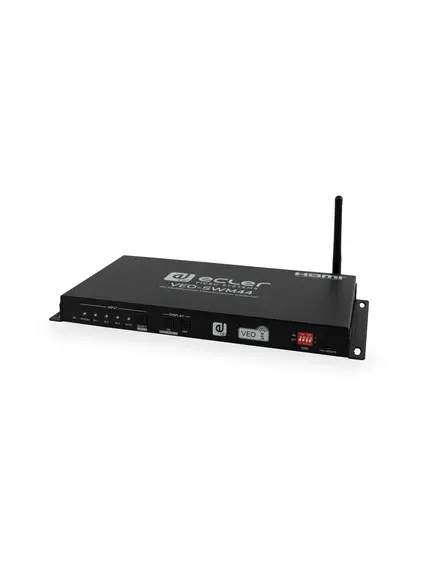 VEO-SWM44 Presentation Switcher, 2 HDMI 2.0 & USB-C & Wireless Input, HDMI 2.0 Output, 4 image