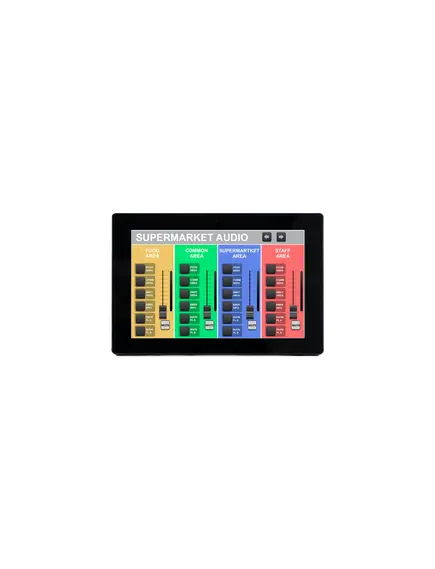 WPNETTOUCH Touchscreen Control Panel, 1xRJ-45 Port, PoE, 6W, 5 image