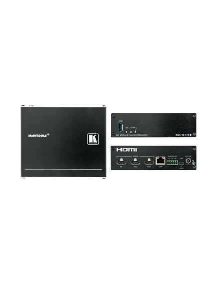 KDS-10 4K60 4:4:4 Dual Stream Transceiver, 1 Ethernet/1 Balanced Audio/Serial USB, 2 image