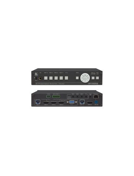 VP-440H2 Compact 5-Input 4K60 4:4:4 Presentation Switcher/Scaler with HDBaseT & HDMI Simultaneous Outputs