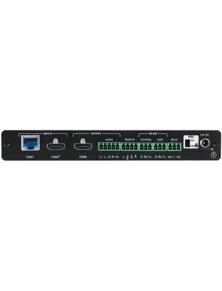 KIT-401/EU-80/86(W) 4K Auto–Switcher/Scaler Kit over Long–Reach HDBaseT — with white EU (80mm) and UK (86mm) size wall–plate frame, Version: EU Version, 3 image