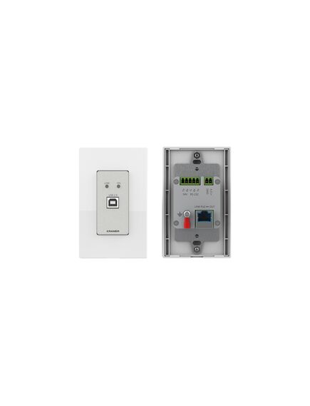 WP-2UT/R-KIT USB 2.0 PoC Wall-Plate Extender Kit over Extended-Reach CAT, 2 image