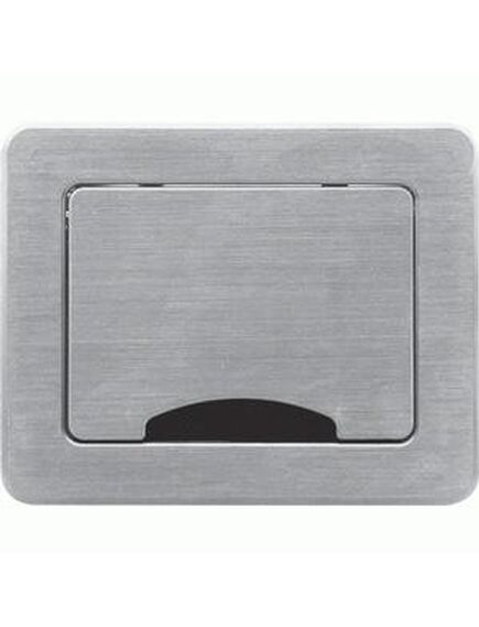 TBUS-4XL(BC) Table Top Enclosure, Silver Sand Blasted Anodized Aluminium, Colour: Silver