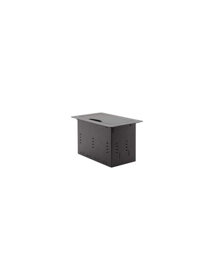 TBUS-4XL(B) Table Top Enclosure, Black Blasted Anodized Aluminium, Colour: Black